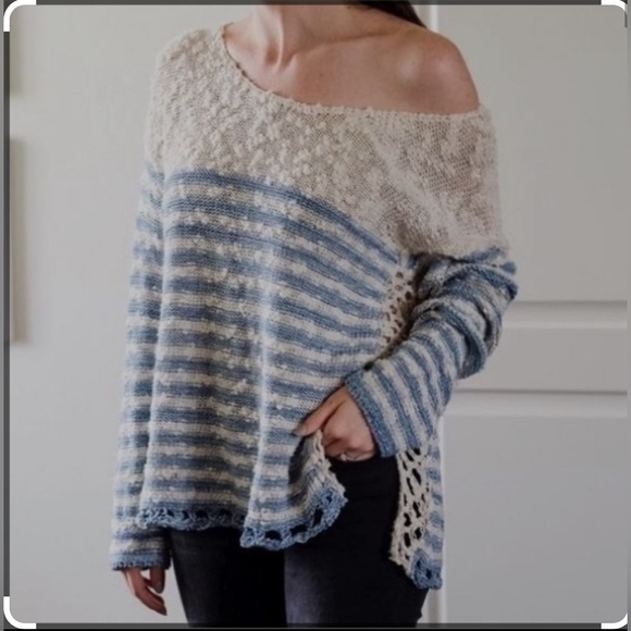 Free People Sweaters - Free People Crochet Sweater